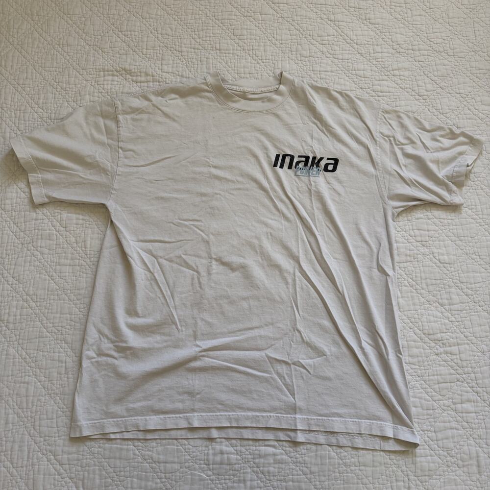 Inaka Power Winter Collection 2023 T-Shirt White Size XL